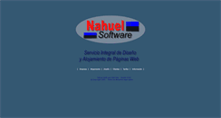 Desktop Screenshot of nahuel.com