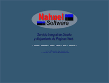 Tablet Screenshot of nahuel.com